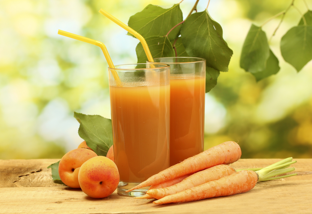 zumos sanos de zanahoria